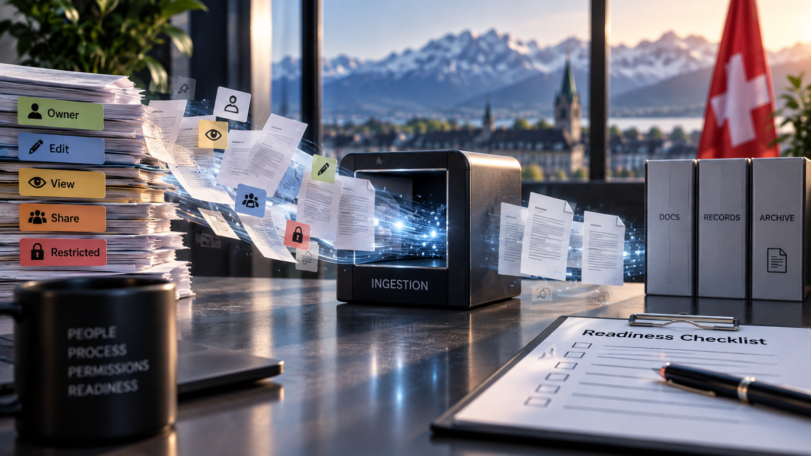 Permissions don’t survive ingestion, and a checklist isn’t readiness